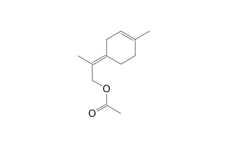 2-[(E)-4'-Methylcyclohex-3'-en-1'-ylidene]propyl acetate
