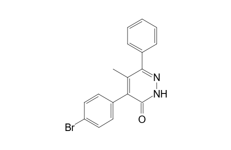 5-(4-bromophenyl)-4-methyl-3-phenyl-1H-pyridazin-6-one