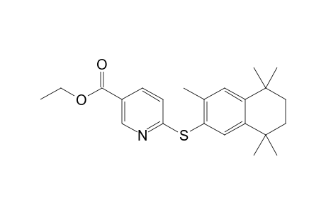 6-[(1,1,4,4,7-pentamethyltetralin-6-yl)thio]nicotinic acid ethyl ester