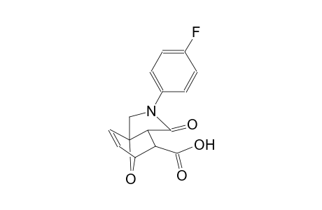 3-(4-fluorophenyl)-4-oxo-10-oxa-3-azatricyclo[5.2.1.0~1,5~]dec-8-ene-6-carboxylic acid