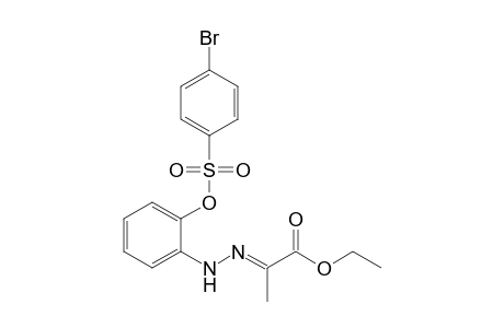 (E)-Ethyl Pyruvate 2-[2-(4-bromobenzenesulfonyloxy)phenylhydrazone]