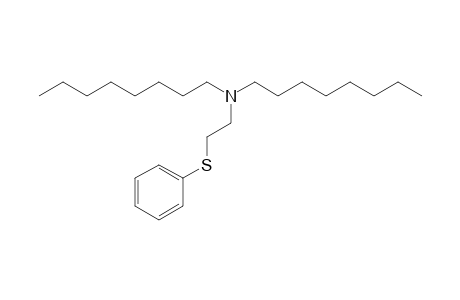 Ethylamine, N,N-dioctyl-2-phenylthio