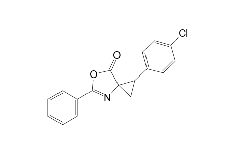 1-(p-chlorophenyl)-5-phenyl-6-oxo-4-azaspiro[2.4]hept-4-en-7-one