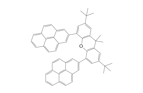 4,5-Bis(2-pyrenyl)-2,7-di-tert-butyl-9,9-dimethyl-9H-xanthene