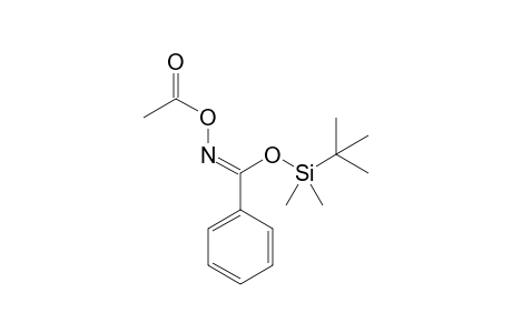 (Z)-tert-Butyldimethylsilyl N-(acetyloxy)benzoimidate