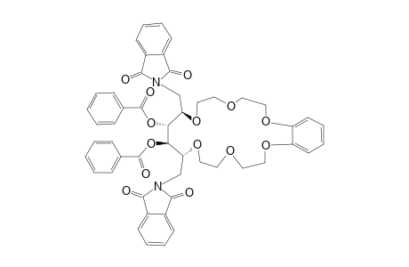 2,5-O-[BENZENE-1,2-DIYL-BIS-(OXYETHYLENEOXYETHYL)]-3,4-DI-O-DIBENZOYL-1,6-DIDEOXY-1,6-DIPHTHALIMIDO-D-MANNITOL