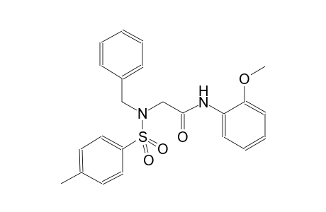 acetamide, N-(2-methoxyphenyl)-2-[[(4-methylphenyl)sulfonyl](phenylmethyl)amino]-