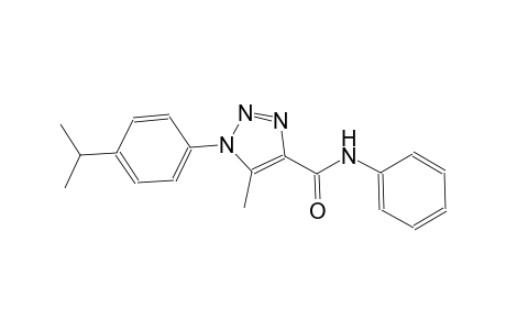 1H-1,2,3-triazole-4-carboxamide, 5-methyl-1-[4-(1-methylethyl)phenyl]-N-phenyl-