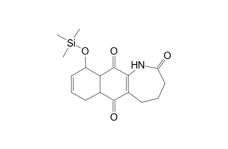 10-trimethylsilyloxy-1,3,4,5,6a,7,10,10a-octahydrobenzo[h][1]benzazepine-2,6,11-trione