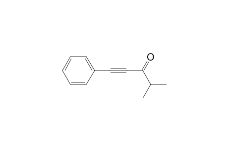 4-methyl-1-phenylpent-1-yn-3-one