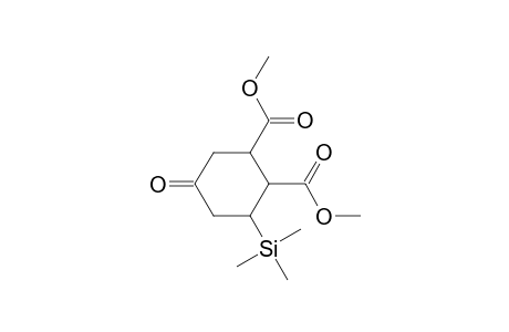 Dimethyl 5-oxo-3-(trimethylsilyl)-cyclohexane-1,2-dicarboxylate