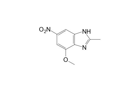 4-methoxy-2-methyl-6-nitrobenzimidazole