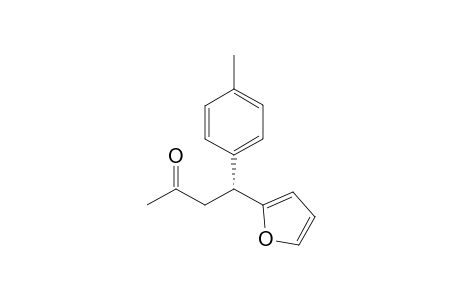 (-)-4-(2-Furyl)-4-(4-methylphenyl)butan-2-one