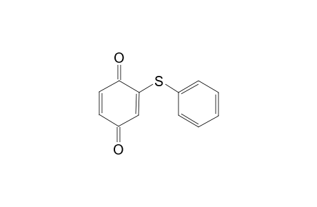 2,5-Cyclohexadiene-1,4-dione, 2-(phenylthio)-