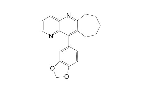 6-(3,4-Methylenedioxyphenyl)cyclohepta[b][1,5]naphthridine