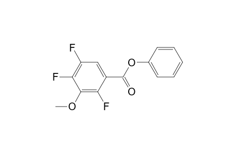 phenyl 3-methoxy-2,4,5-trifluorobenzoate