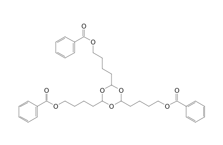 2,4,6-Tri(4-benzoyloxybutyl)-1,3,5-trioxane