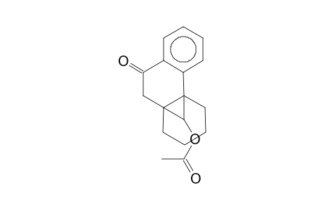 Tetracyclo[8.4.1.0.0(4,9]pentadeca-4,6,8-trien-3-one, 15-acetoxy-