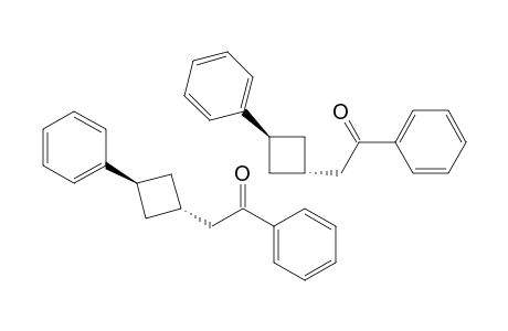 TRANS-1-PHENYL-2-(3-PHENYLCYCLOBUTYL)-ETHANONE