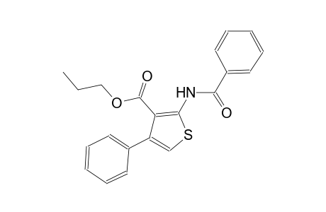 propyl 2-(benzoylamino)-4-phenyl-3-thiophenecarboxylate