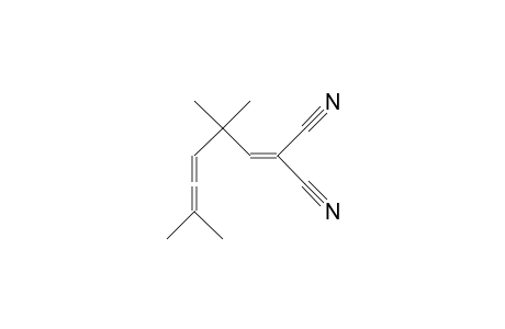 1,1-Dicyano-3,3,6-trimethyl-1,4,5-heptatriene