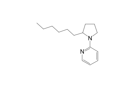 2-HEXYL-1-(2-PYRIDINYL)-PYRROLIDINE