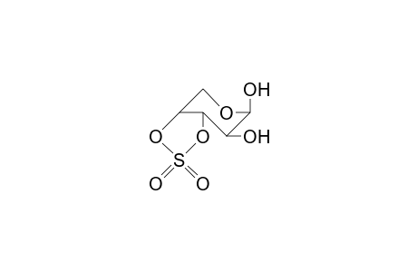 B-D-Arabino-hexopyranose 3,4-(cyclic sulfate)