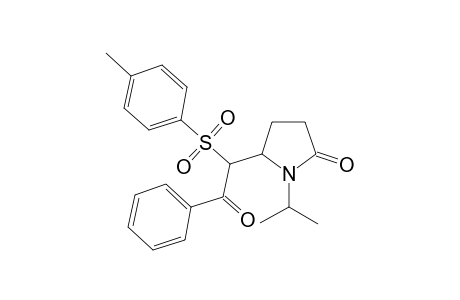 erythro/threo-N-Isopropyl-.gamma.-(2-phenyl-2-oxo-1-tosylethyl)-.gamma.-butyrolactam