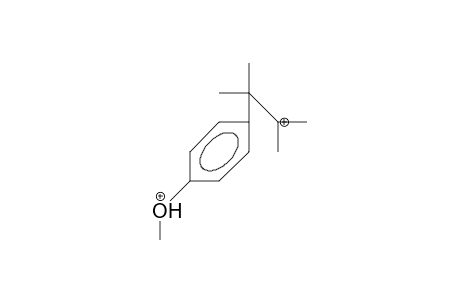 2-P-Anisylium-2,3-dimethyl-3-butyl dication