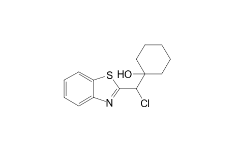1-[(2-Benzothiazolyl)chloromethyl]cyclohexanol