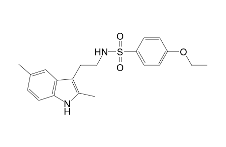 Benzenesulfonamide, N-[2-(2,5-dimethyl-1H-indol-3-yl)ethyl]-4-ethoxy-