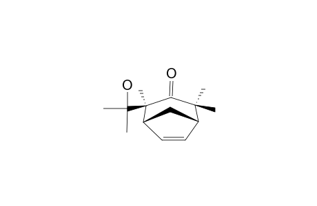 (1RS,2SR,5SR)-2-(1'-HYDROXY-1'-METHYLETHYL)-2,4,4-TRIMETHYLBICYCLO-[3.2.1]-OCT-6-EN-3-ONE