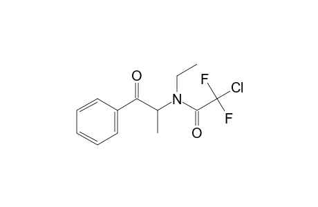 N-Ethylcathinone, N-chlorodifluoroacetyl-