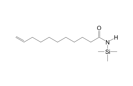 Undec-10-enamide TMS