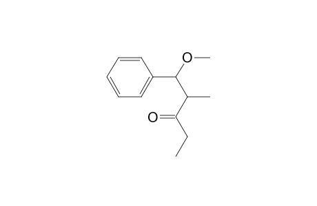 1-Methoxy-2-methyl-1-phenylpentan-3-one
