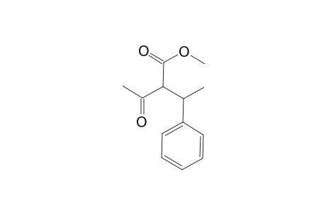 Methyl 3-oxo-2-(1-phenylethyl)butanoate