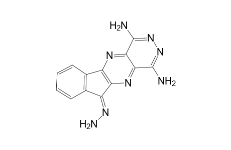 10H-Indeno[1',2':5,6]pyrazino[2,3-d]pyridazin-10-one, 1,4-diamino-, hydrazone