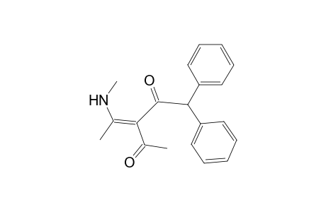(3Z)-3-[1-(methylamino)ethylidene]-1,1-diphenyl-pentane-2,4-dione