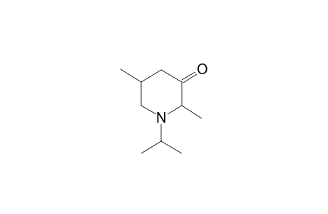 Azacyclohexan-3-one, 1-isopropyl-2,5-dimethyl-