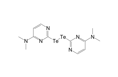 Bis[4-dimethylamino-2-pyrimidyl]ditelluride