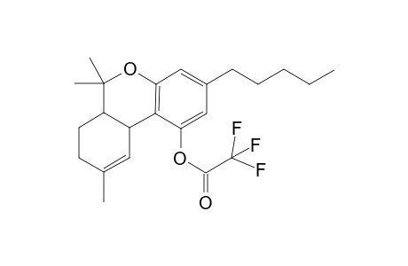 (6,6,9-trimethyl-3-pentyl-6a,7,8,10a-tetrahydrobenzo[c]chromen-1-yl) 2,2,2-trifluoroacetate