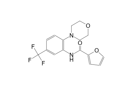 2-furancarboxamide, N-[2-(4-morpholinyl)-5-(trifluoromethyl)phenyl]-