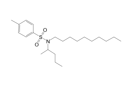 Benzenesulphonamide, 4-methyl-N-(2-pentyl)-N-decyl-