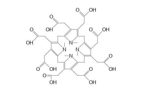 Oktakis(carboxymethyl)-N,N',N'',N'''-tetramethyl-porphyrinogen