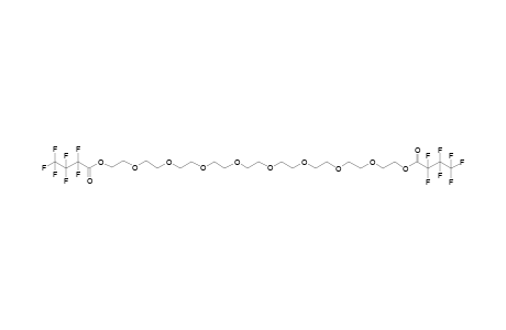 2-[2-[2-[2-[2-[2-[2-[2-[2-(2,2,3,3,4,4,4-Heptafluorobutanoyl)oxyethoxy]ethoxy]ethoxy]ethoxy]ethoxy]ethoxy]ethoxy]ethoxy]ethyl 2,2,3,3,4,4,4-heptafluorobutanoate