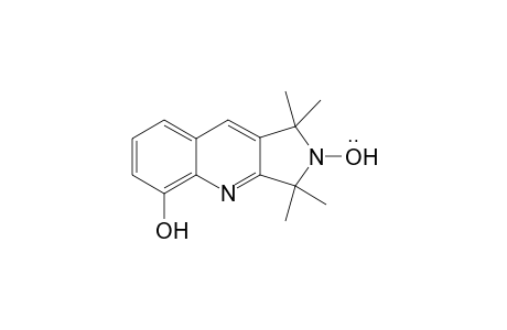 5-Hydroxy-1,1,3,3-tetramethyl-1,3-dihydropyrrolo[3,4-b]quinolin-2-yloxyl Racidal