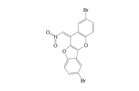 (Z)-2,7-DIBrOMO-11-NITROMETHYLENE-11-(1H)-BENZOFURO-[3,2-B]-[1]-BENZOPYRAN