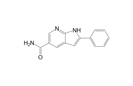 2-Phenyl-1H-pyrrolo[2,3-b]pyridine-5-carboxamide