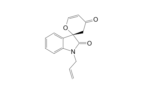 (S)-1-allylspiro[indoline-3,2'-pyran]-2,4'(3'H)-dione