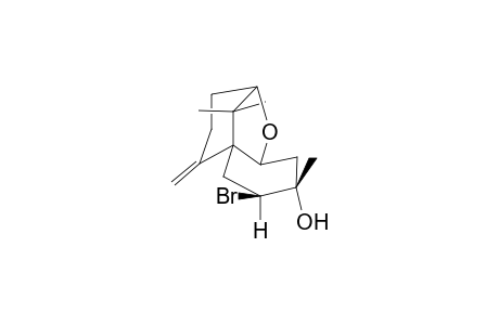 7-Bromo-8-hydroxy-decahydro-2,5a-methano-8,10,10-trimethyl-5-methylene-1-benzoxepin